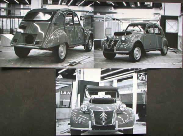 Citroen 2 CV 4x4 Sahara Modelprogram 1962 Carbrochure + photos (4017)
